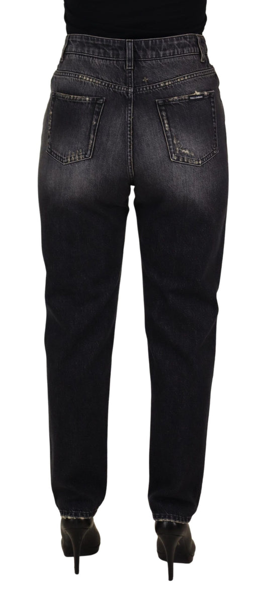 Pair of blue jeans on a mannequin