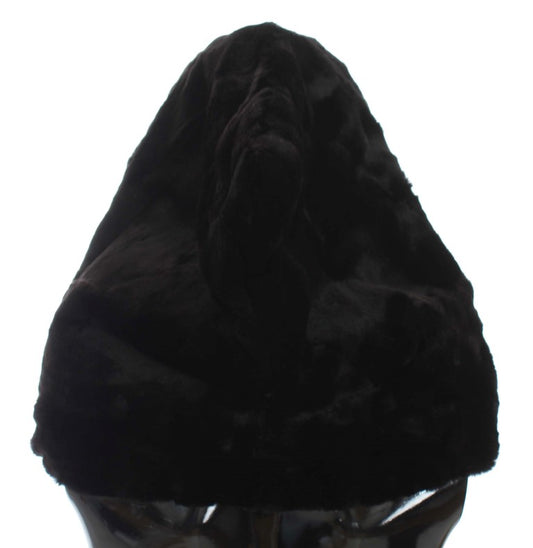 Furry winter hat