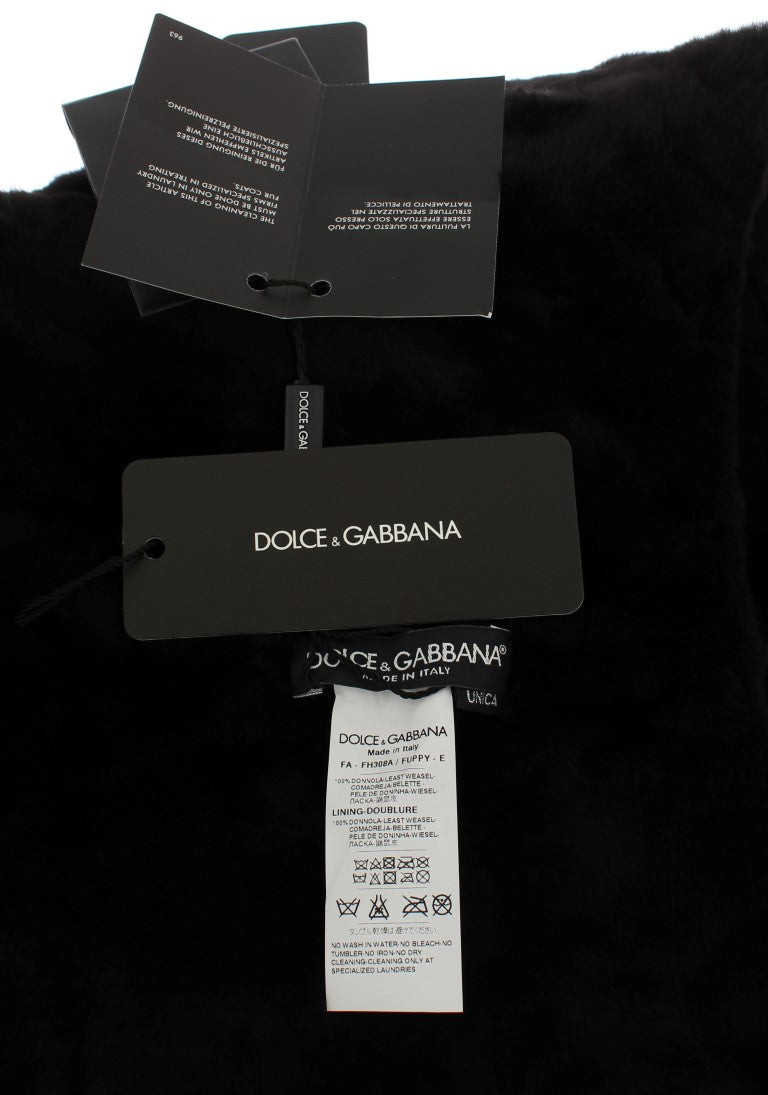 Black tag on black fabric