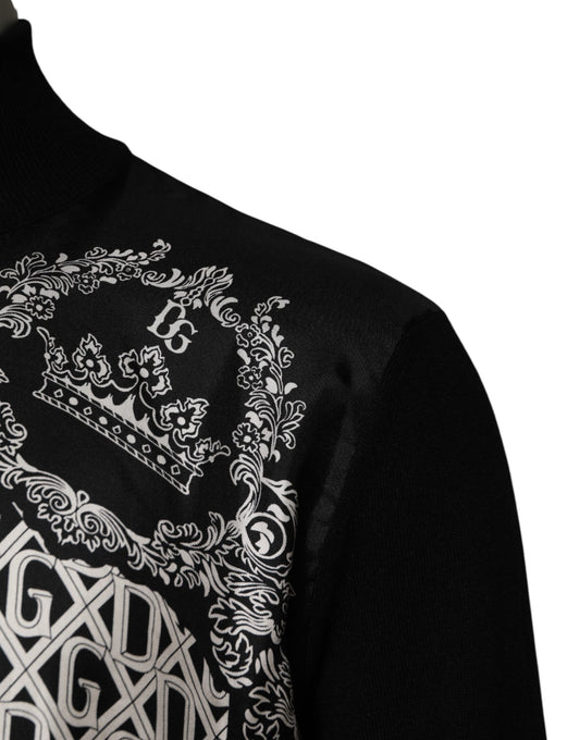 Black jacket with white embroidery on back