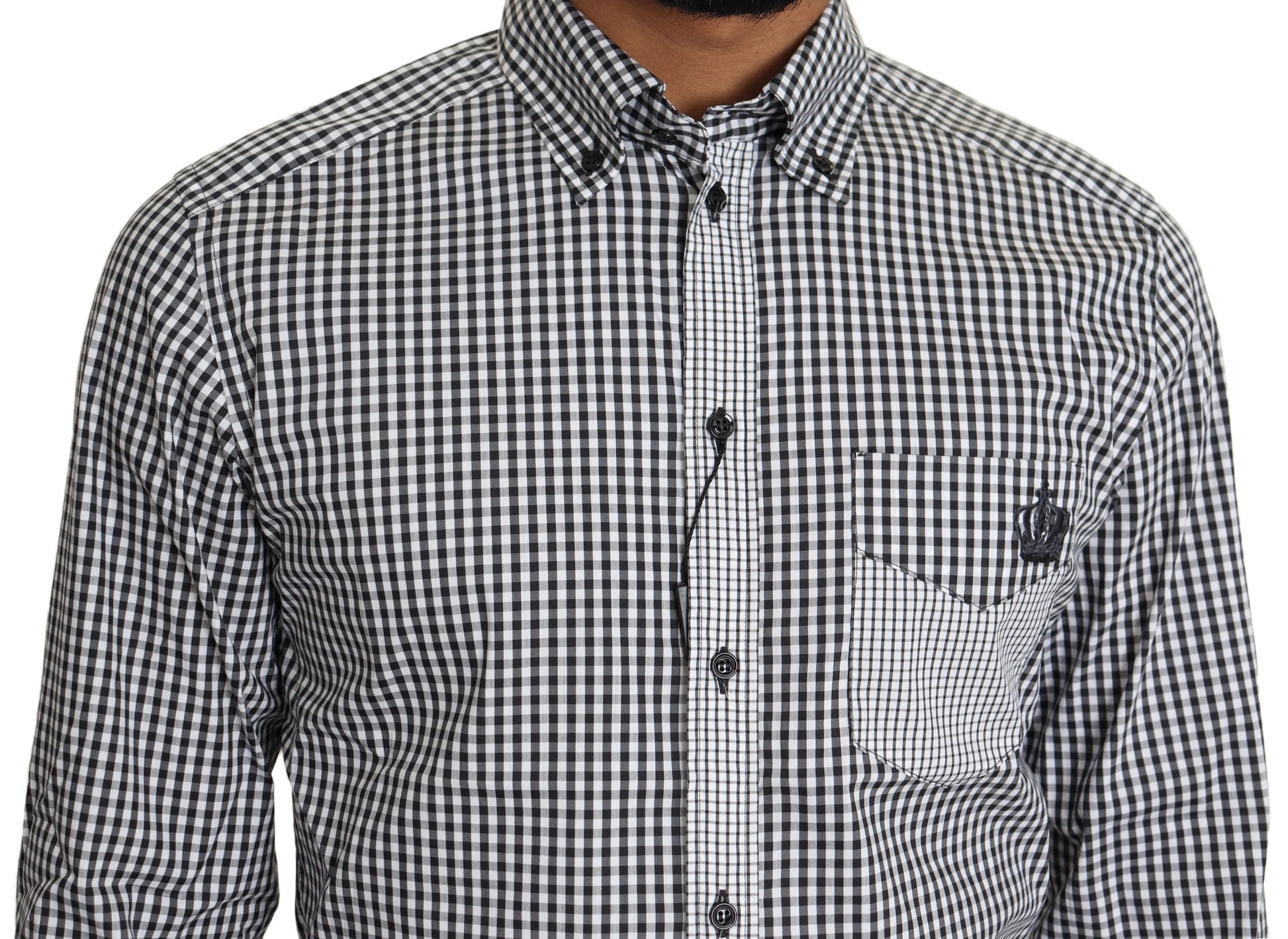 Men's button up shirt with pocket on left chest