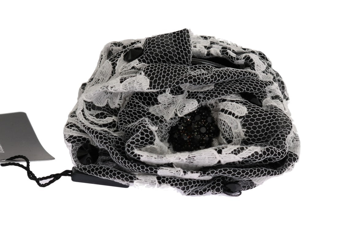 Black and white patterned fabric