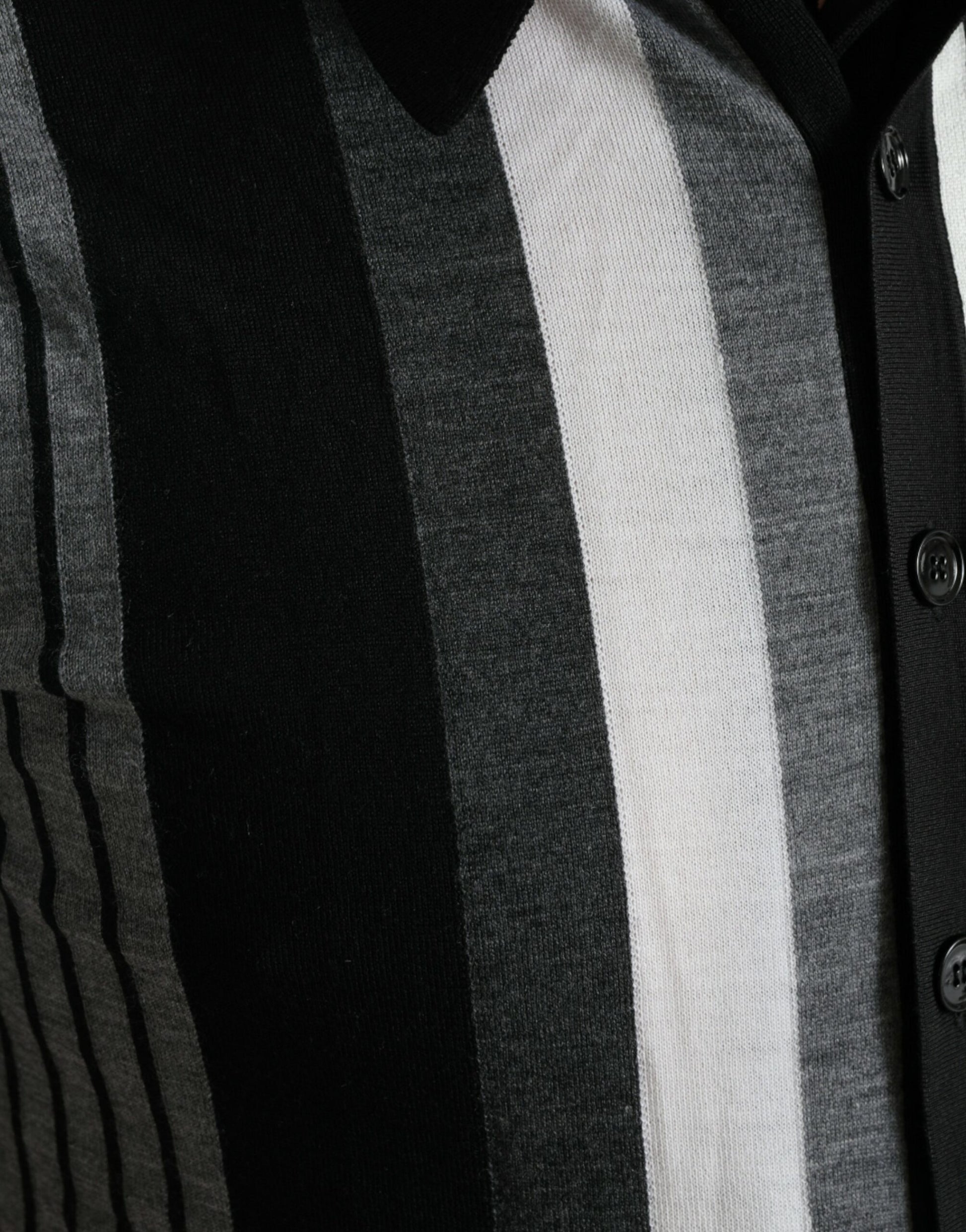 Striped sweater vest