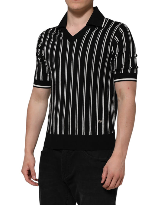 Black and white striped shirt