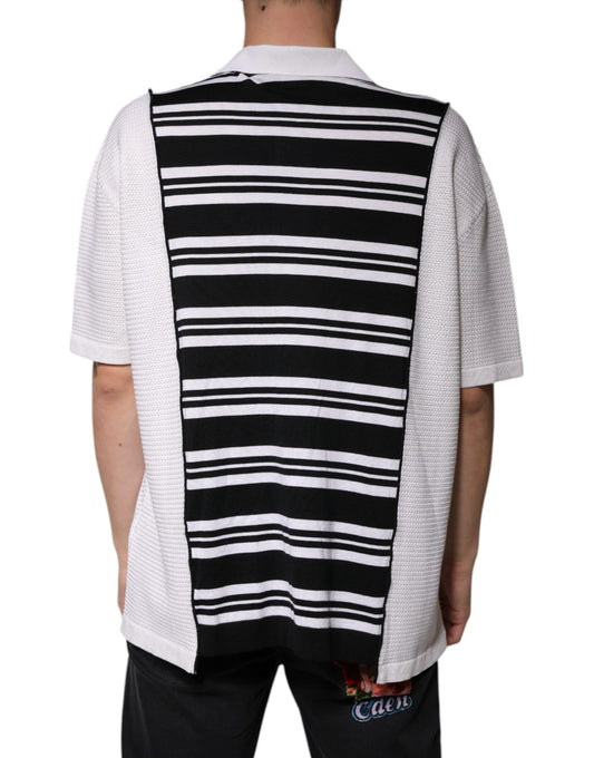 Black and white striped shirt