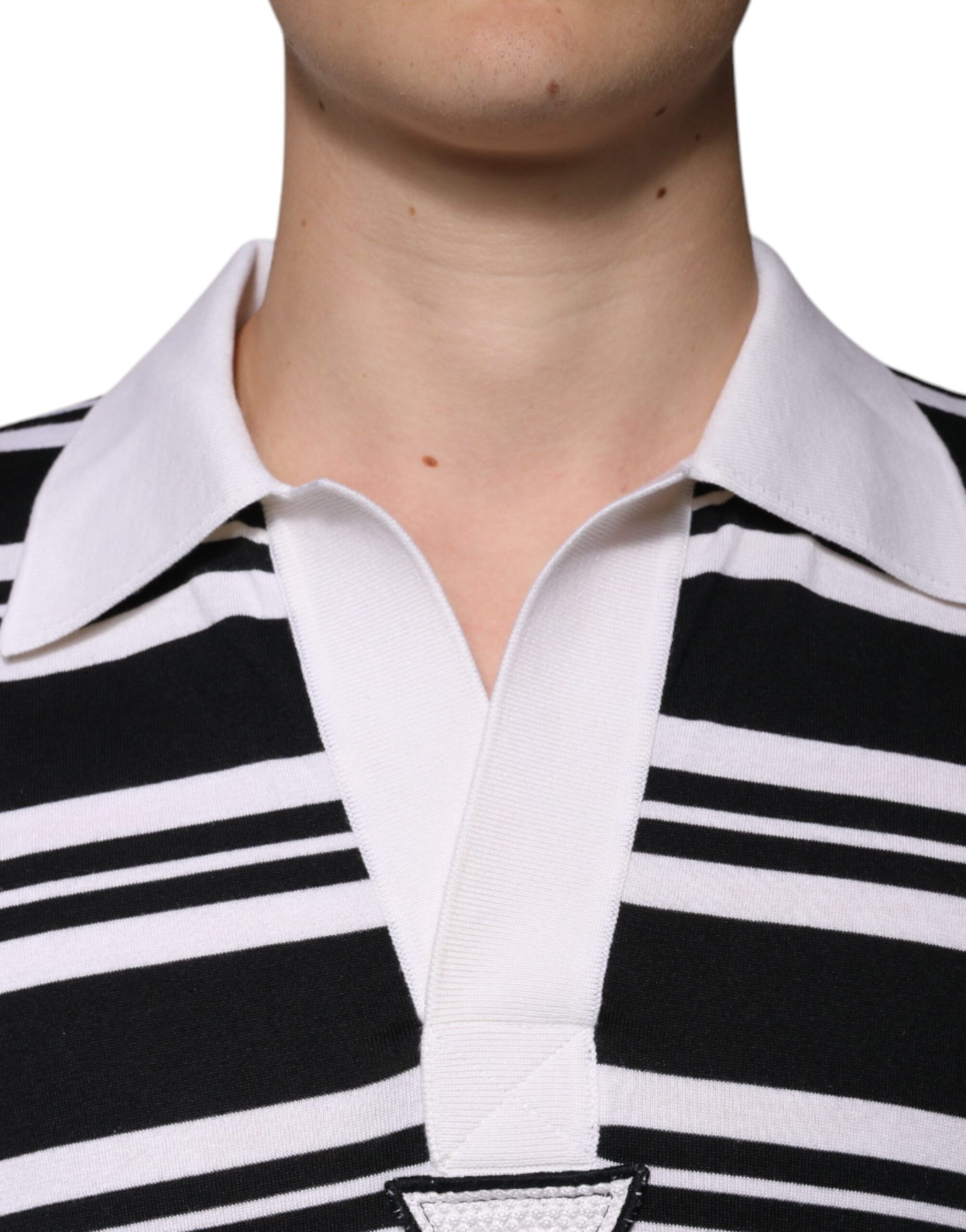 Black and white striped shirt