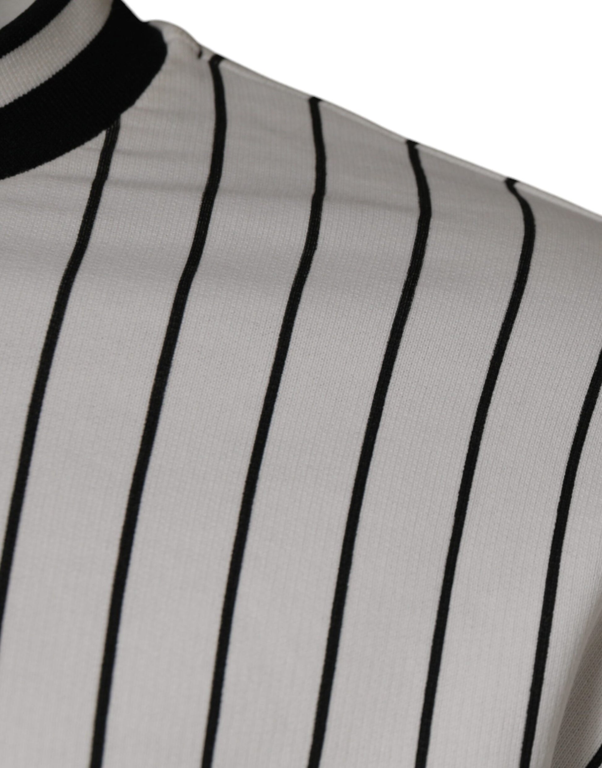 Striped sleeve on a shirt