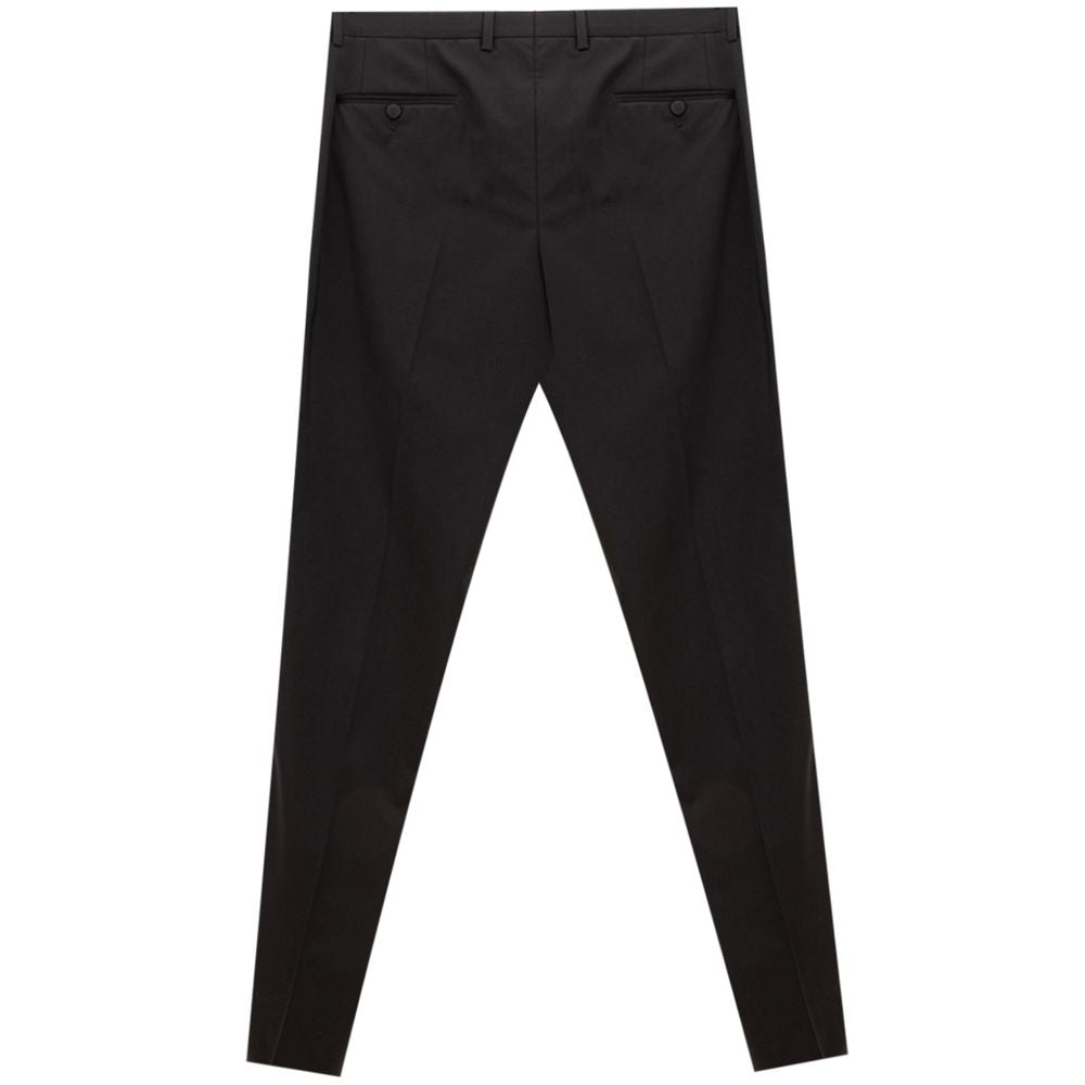 A pair of black wool dress pants from Dolce & Gabbana