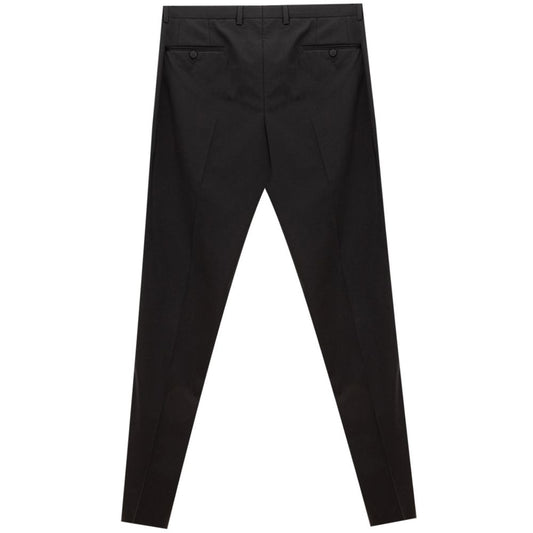 A pair of black wool dress pants from Dolce & Gabbana
