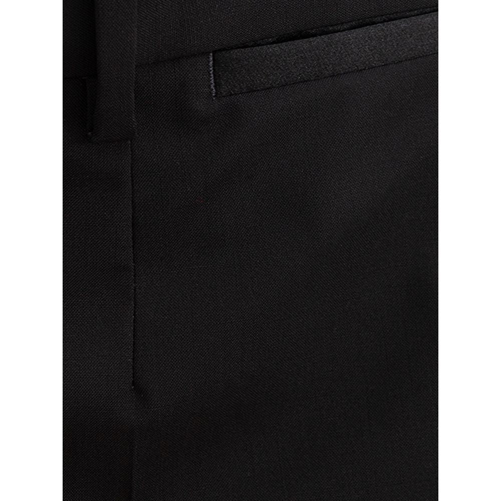 A pair of black wool dress pants by Dolce & Gabbana