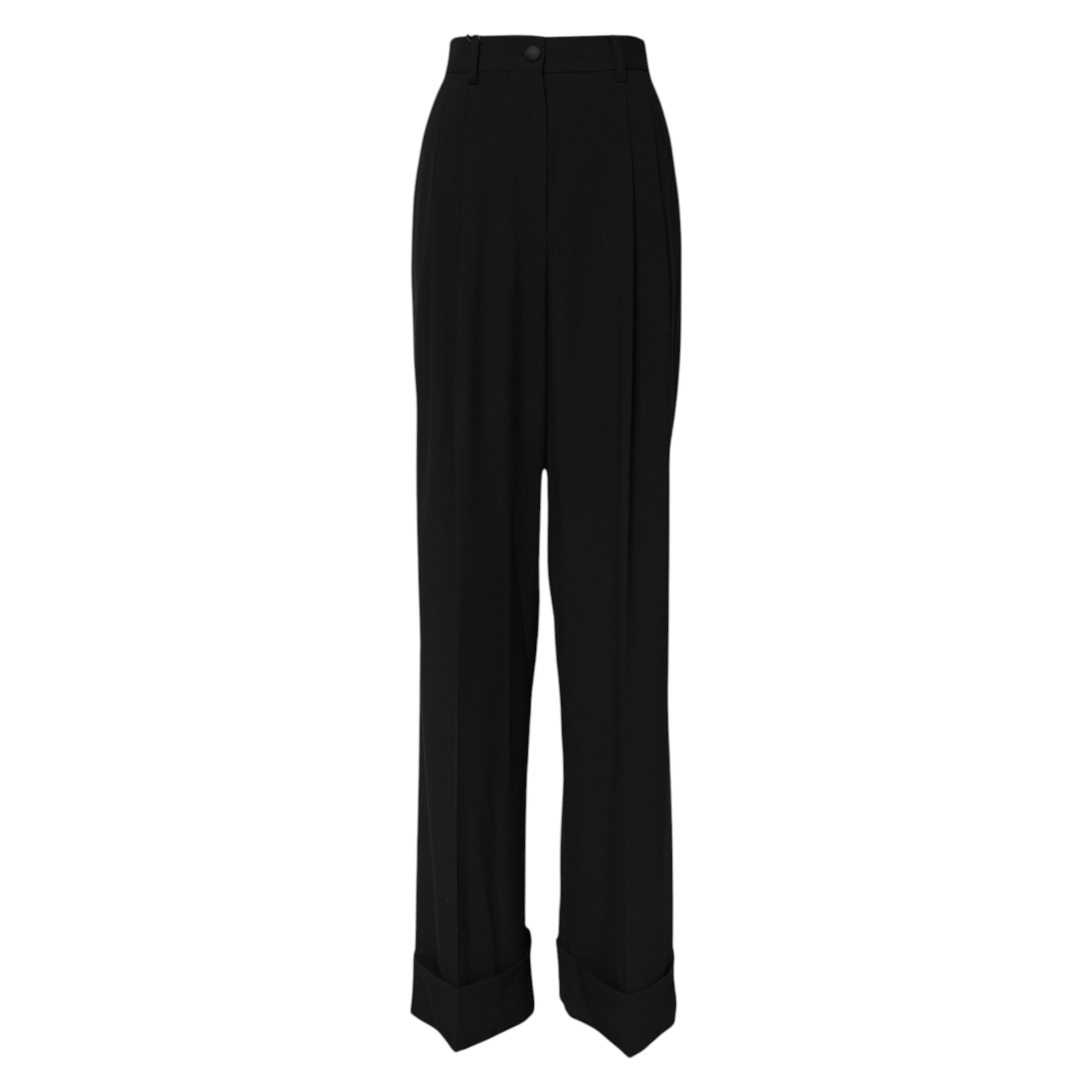 Black pants with pockets on sides
