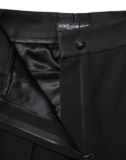 Black jacket with zippered front panel and side pockets