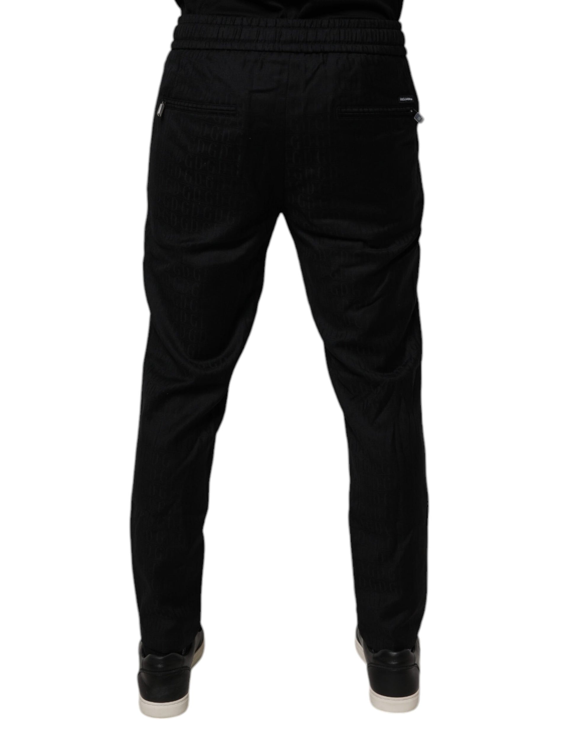 Pair of black cargo pants