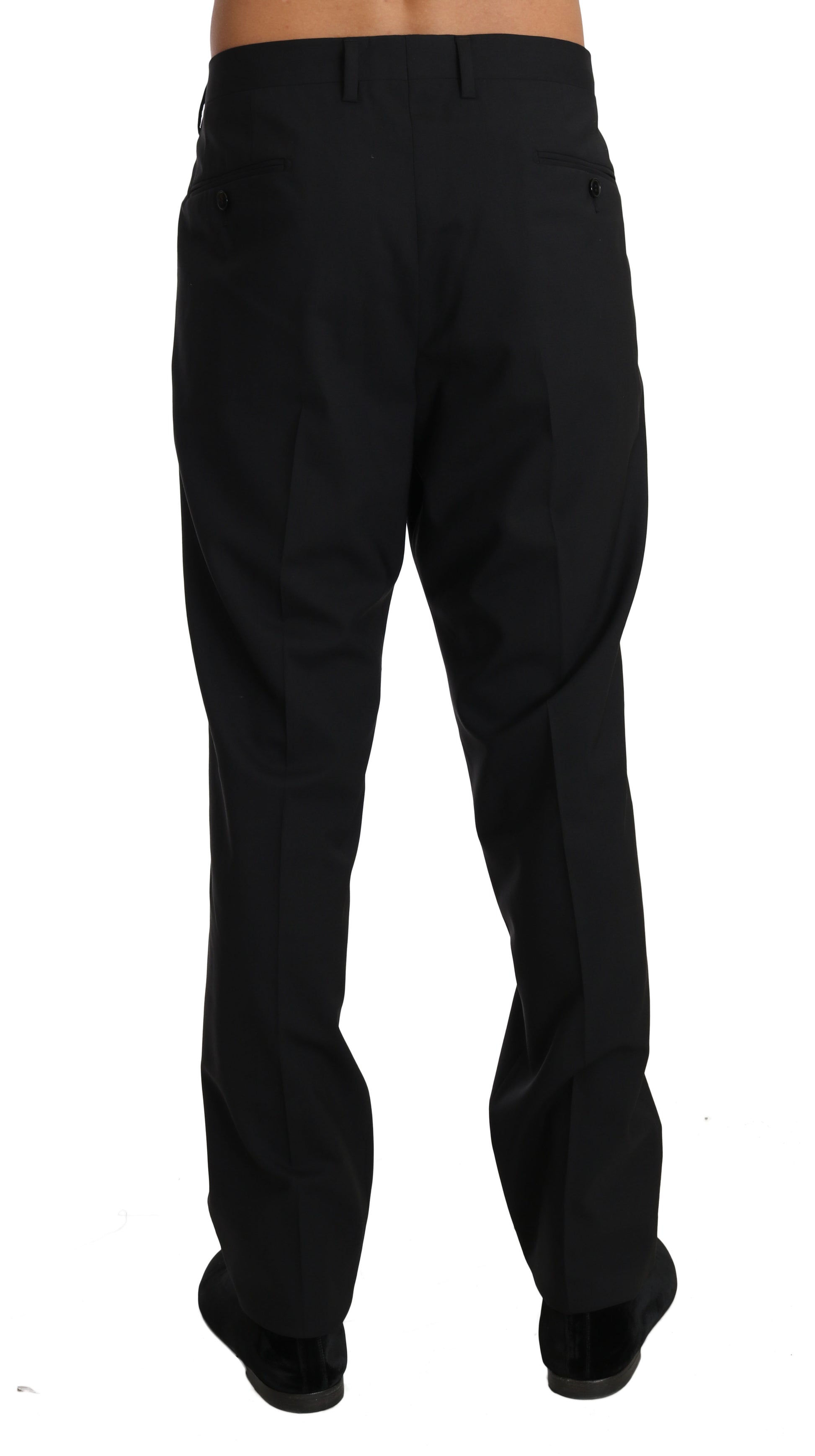 Pair of black pants on a mannequin