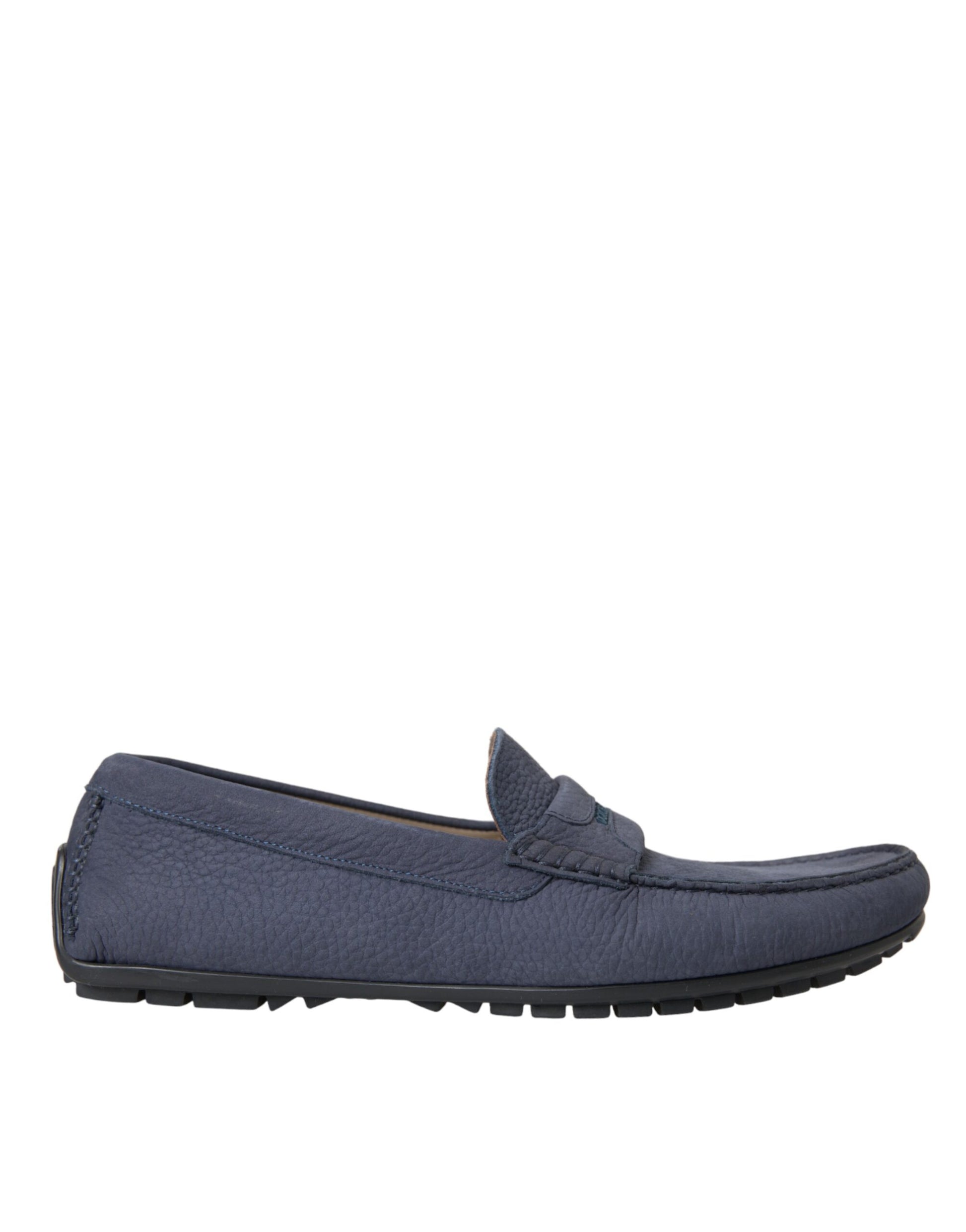 Loafer shoe with elastic panel for easy slip on