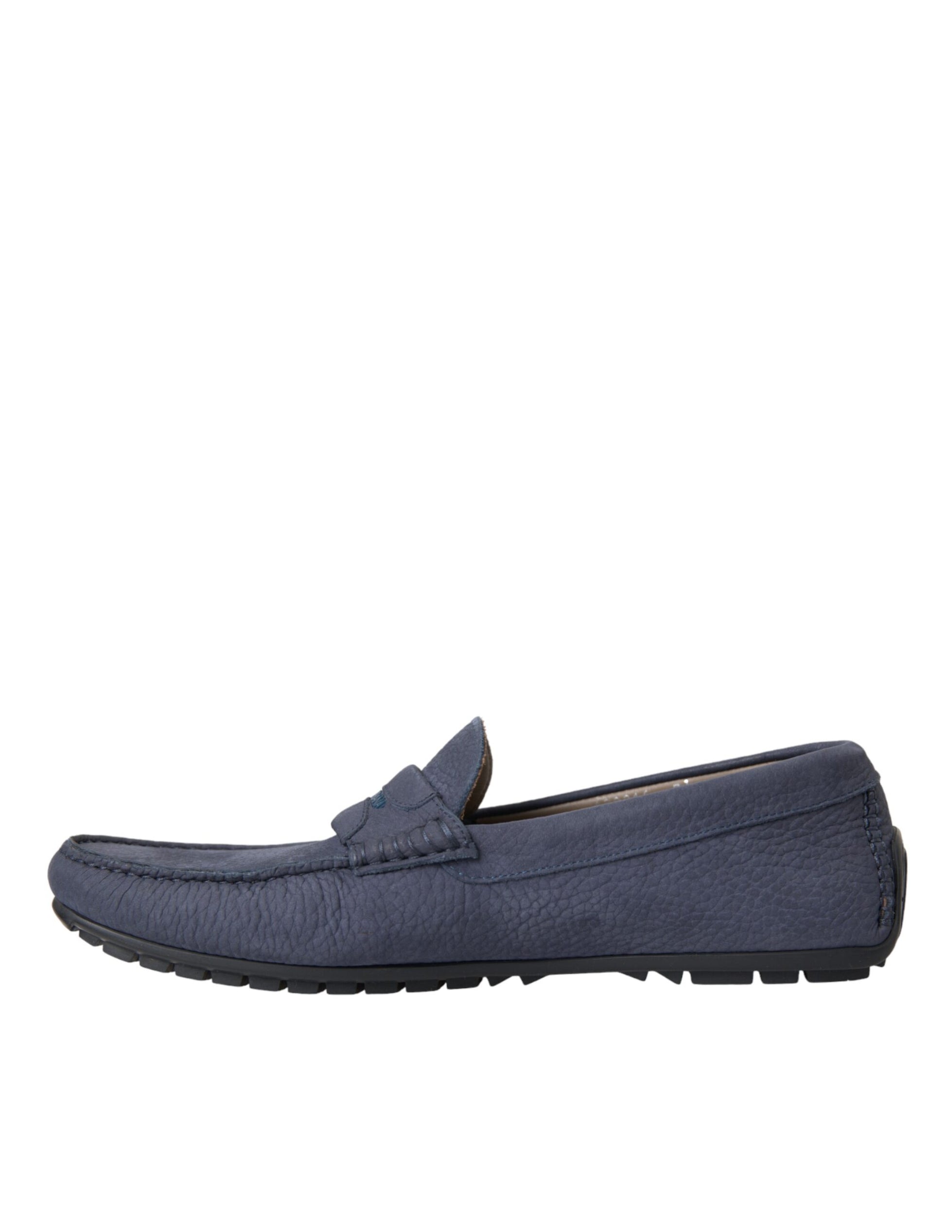 Loafer shoe with elastic panel on side