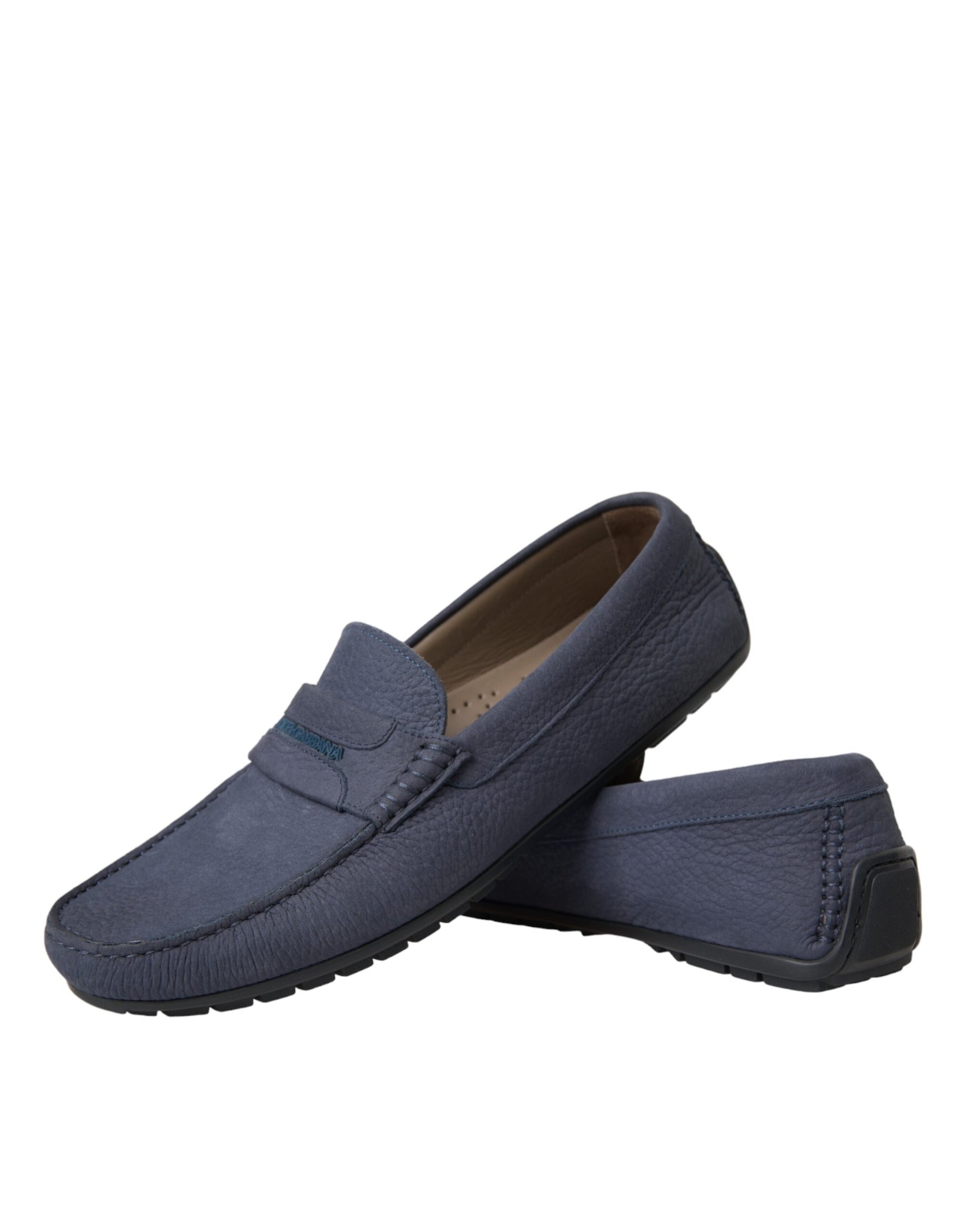 Pair of blue slippers