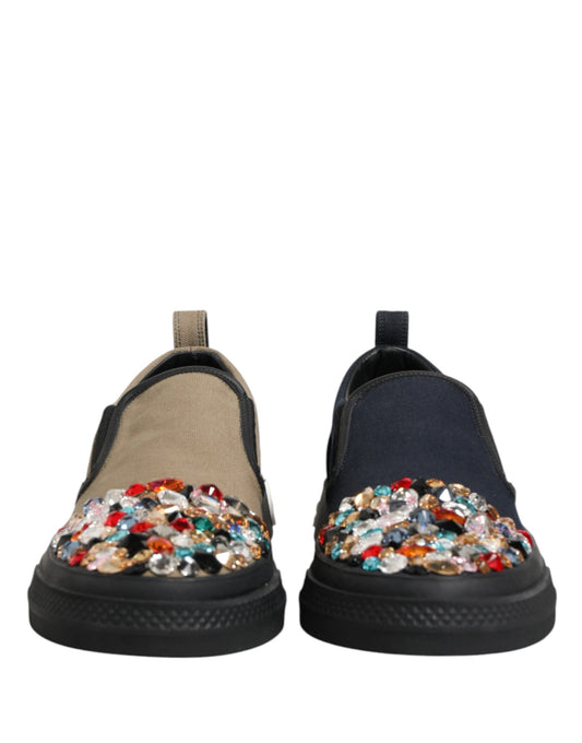 Pair of women's shoes with glittery embellishments on top