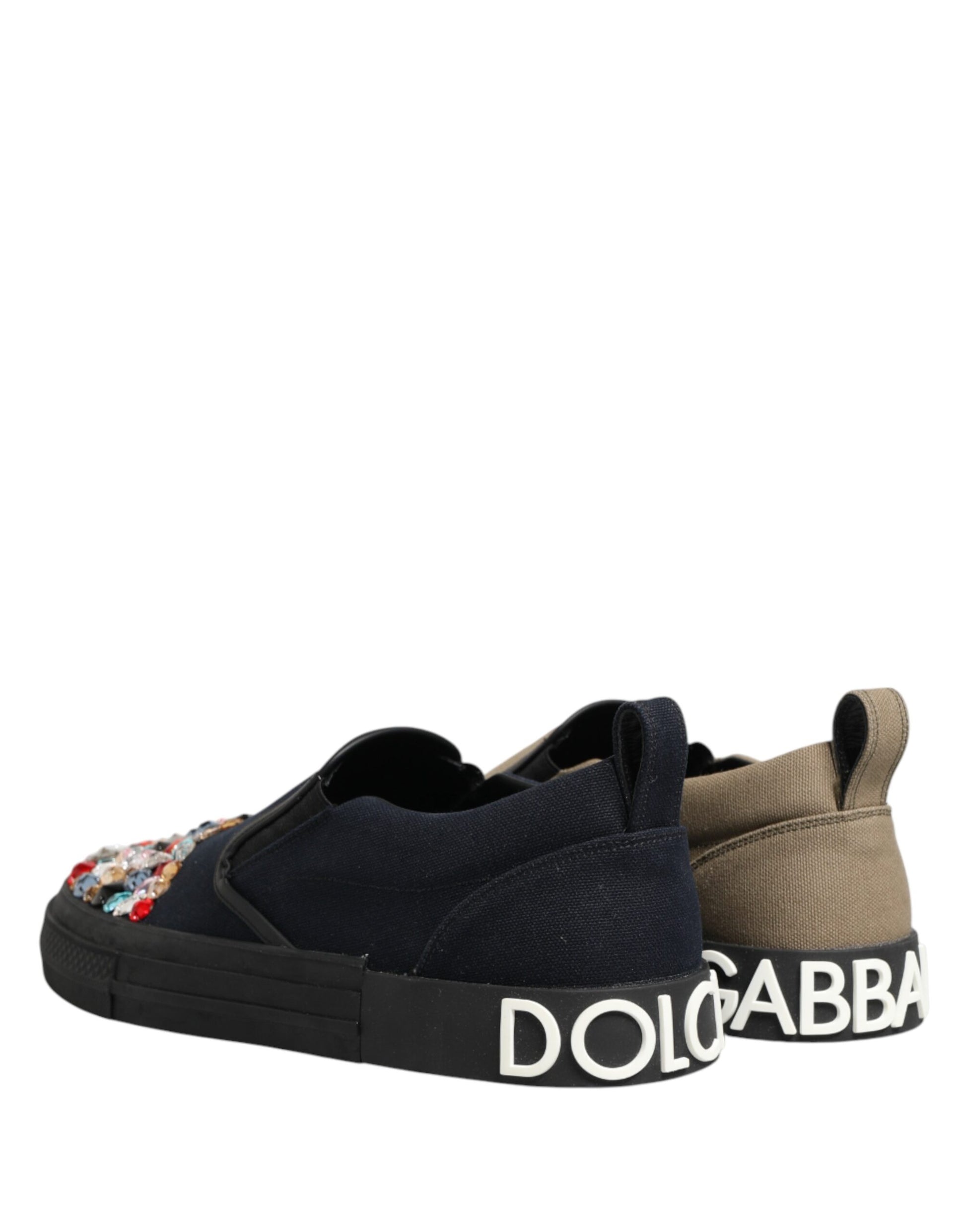 Pair of shoes with brand name on side