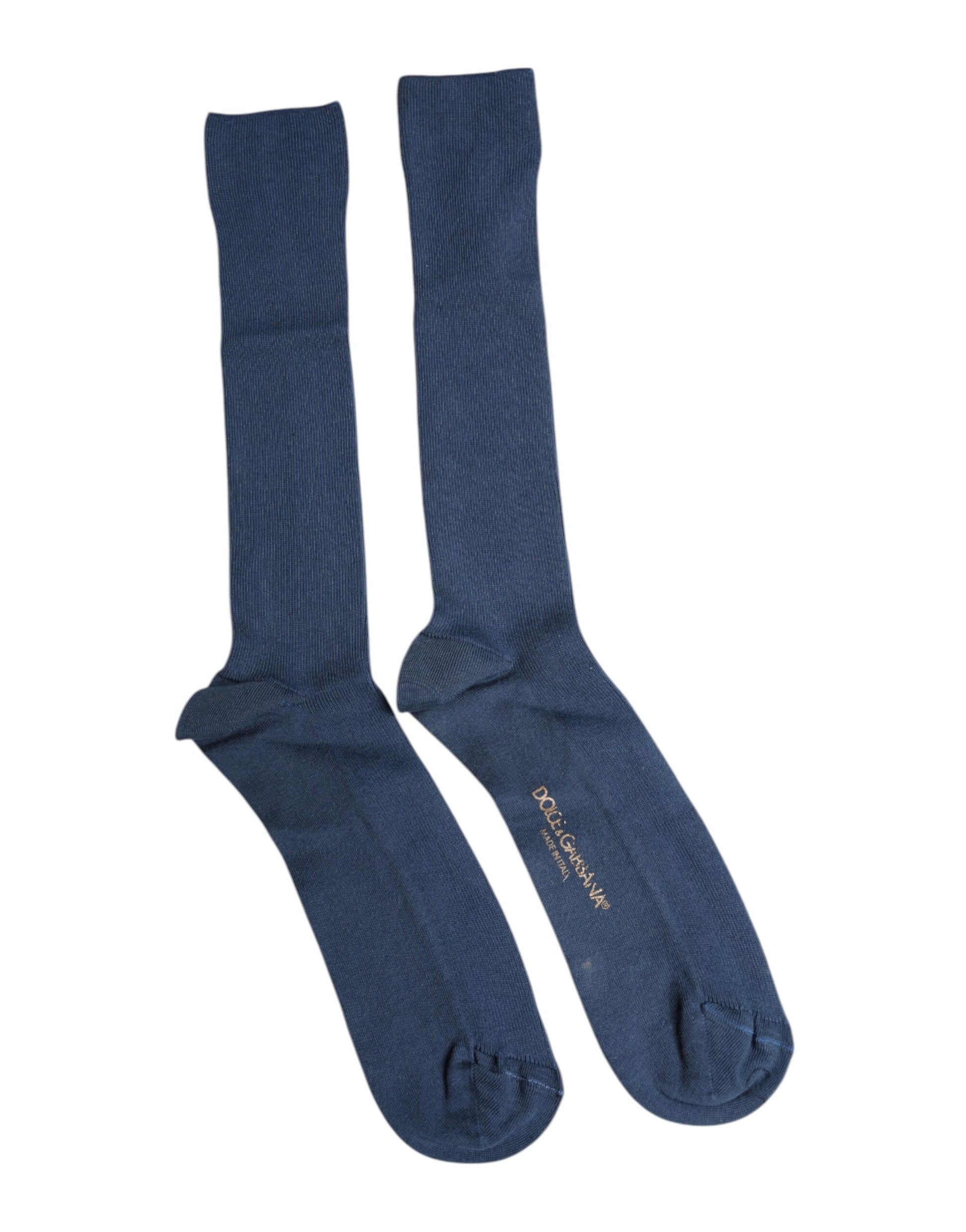 Two pairs of blue socks