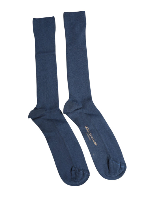 Two pairs of blue socks