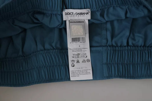Blue jacket with ruffled trim