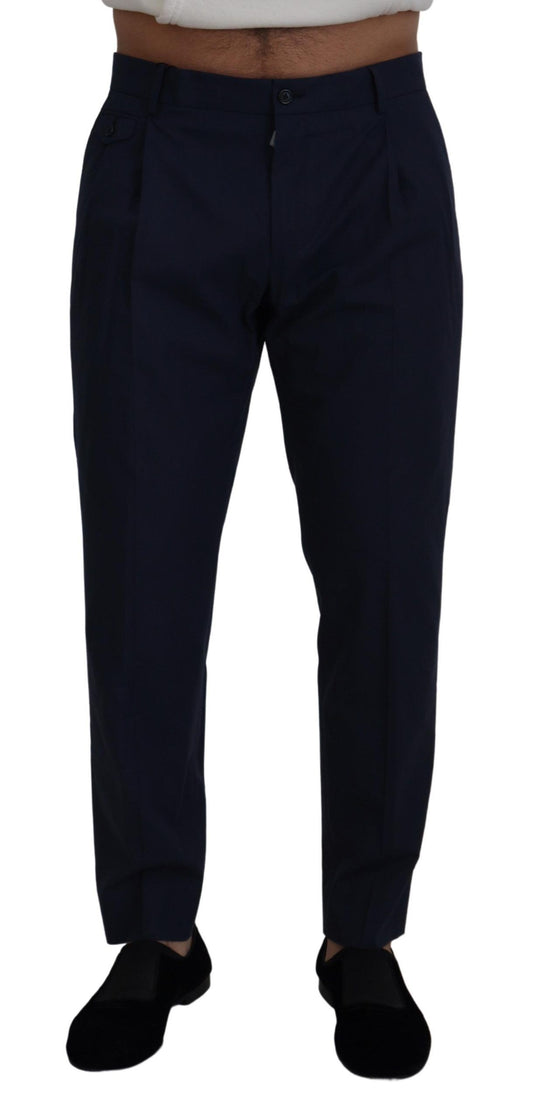 Pair of dark blue dress pants