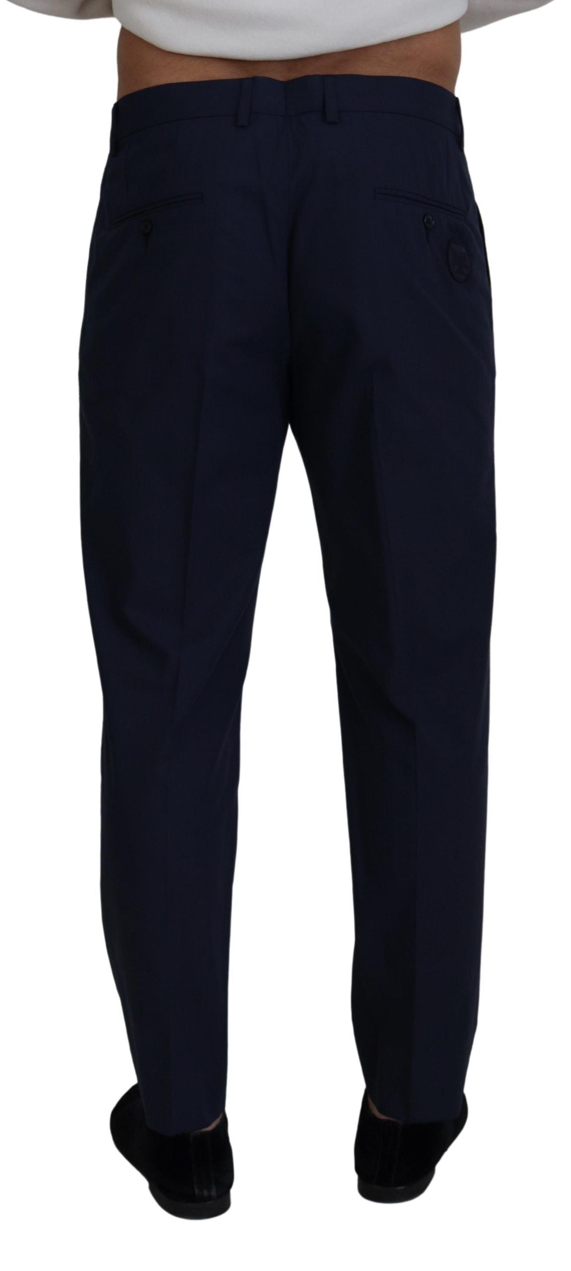Pair of dark blue dress pants