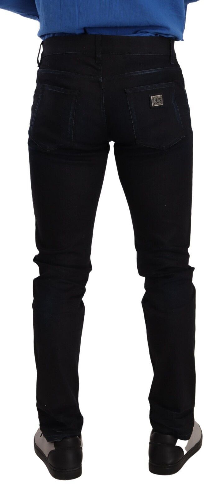 Pair of black jeans on a mannequin