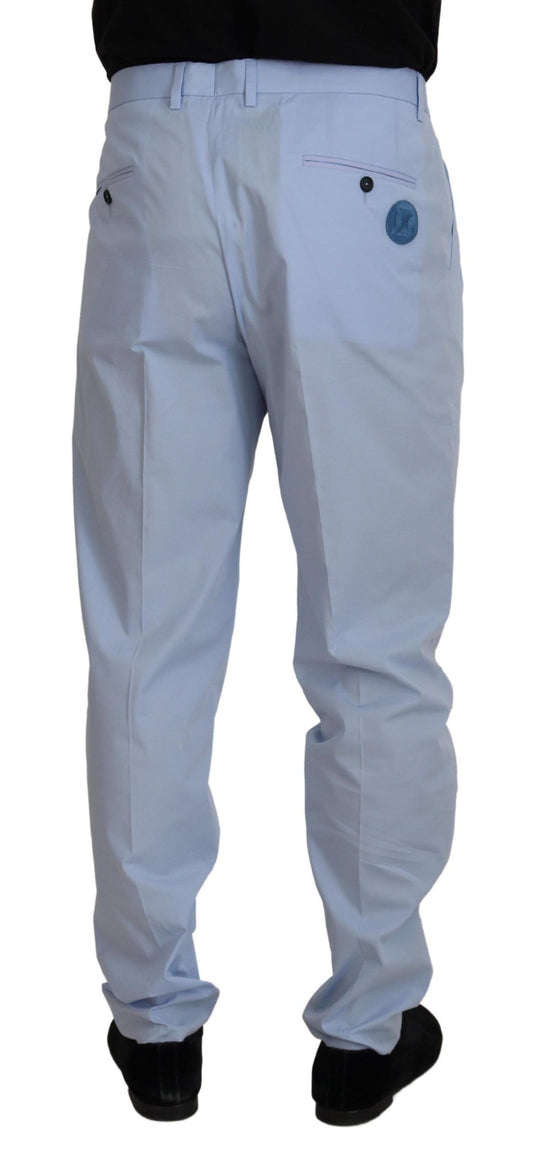Pair of white cargo pants with pockets