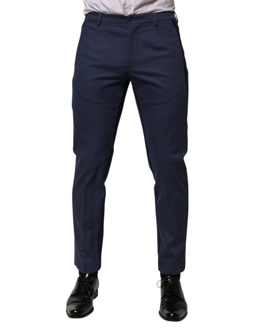 Pair of dark blue dress pants