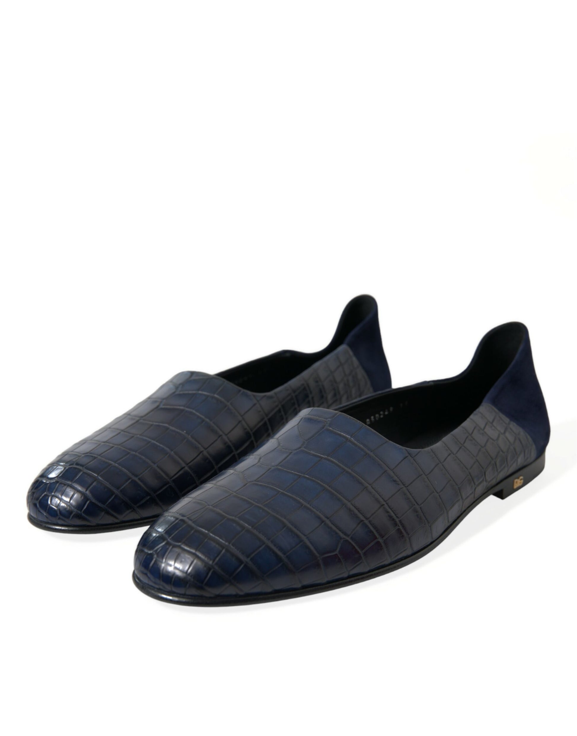Pair of black leather shoes with a shiny finish