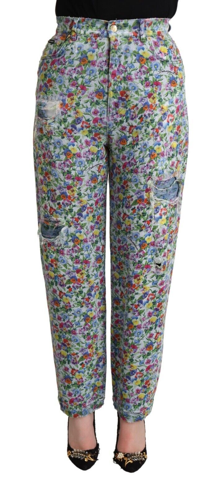 Pair of floral print pants