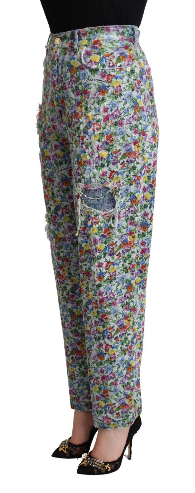 Pair of floral print pants