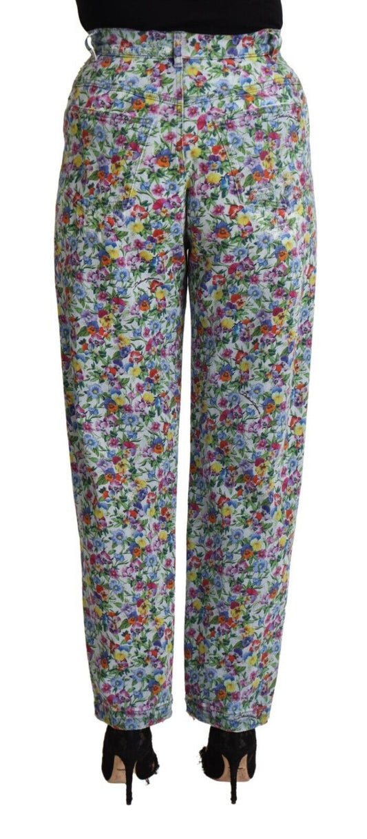 Pair of floral patterned pants