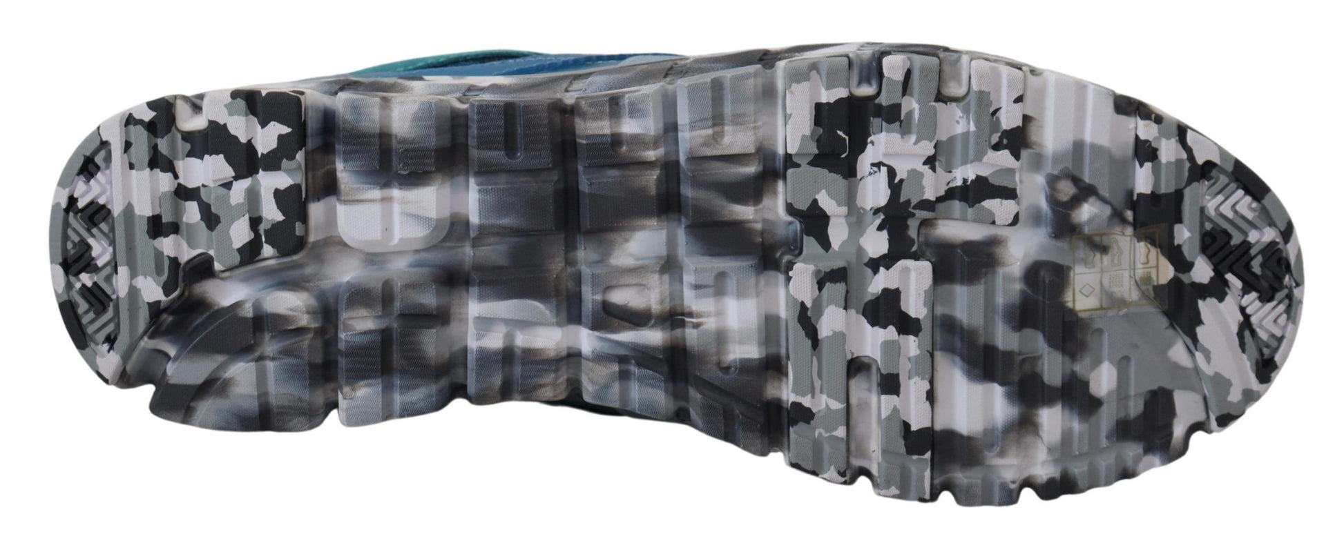 Camouflage pattern on a shoe