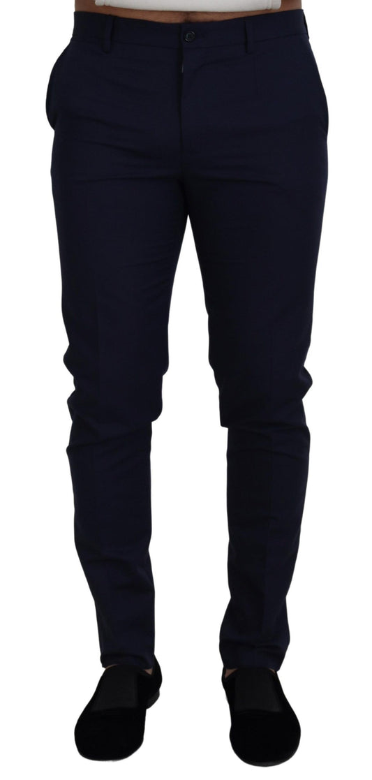 Pair of dark blue dress pants