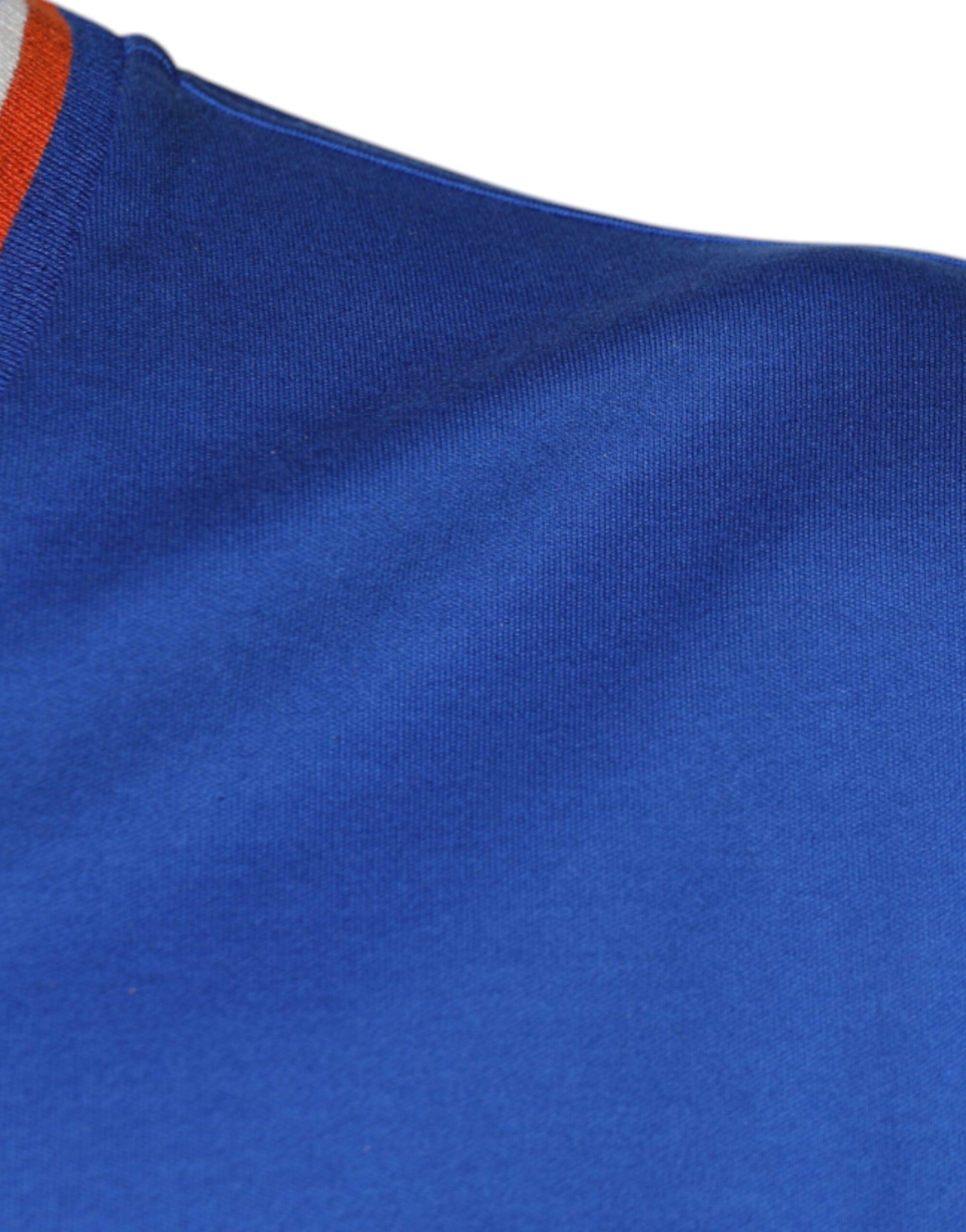 Blue jersey on hanger