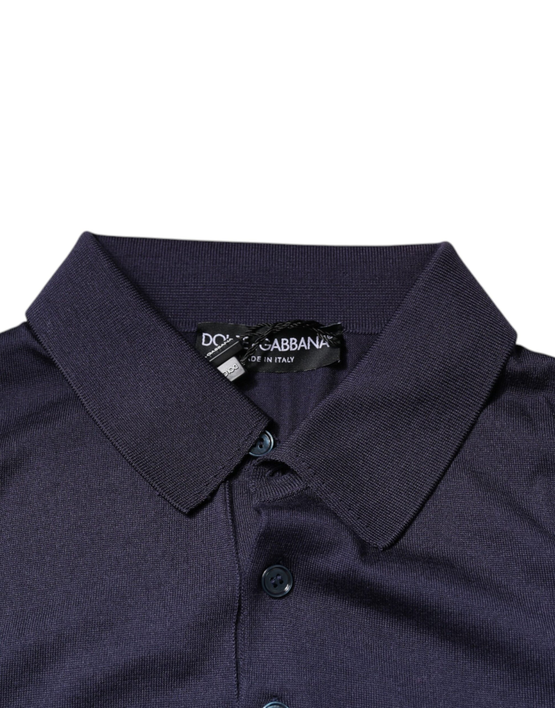 Blue shirt on hanger