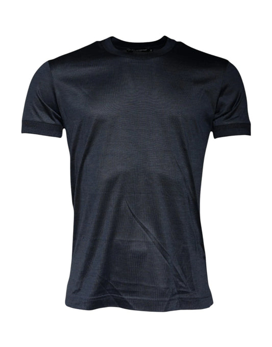 Black short sleeve shirt on hanger