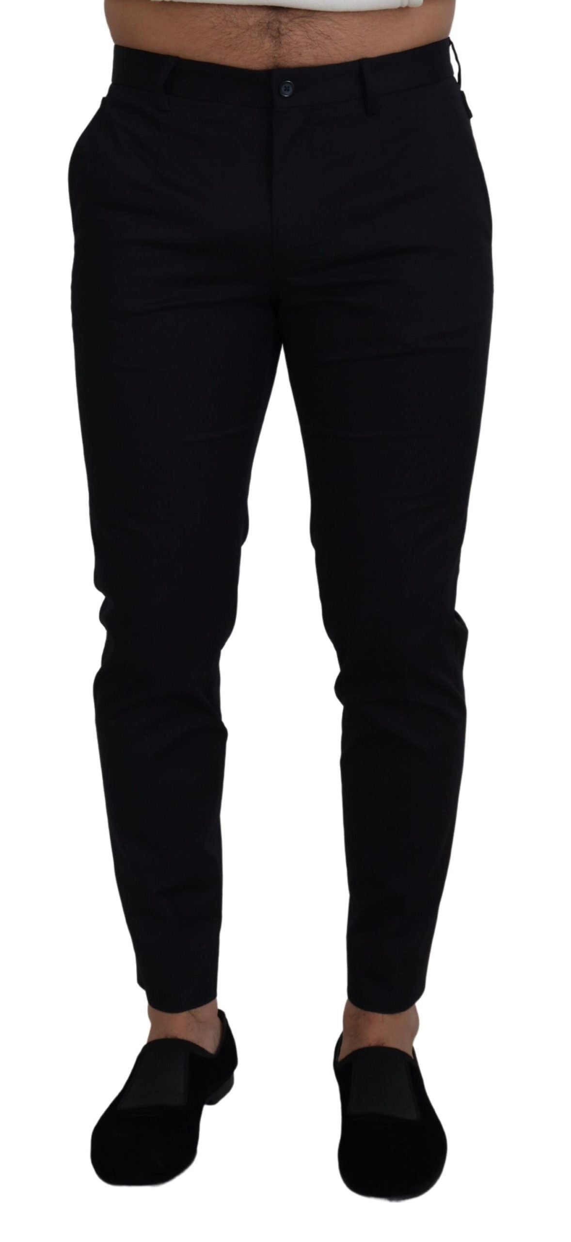 Pair of black pants on a mannequin