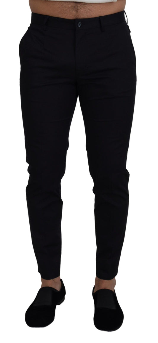 Pair of black pants on a mannequin