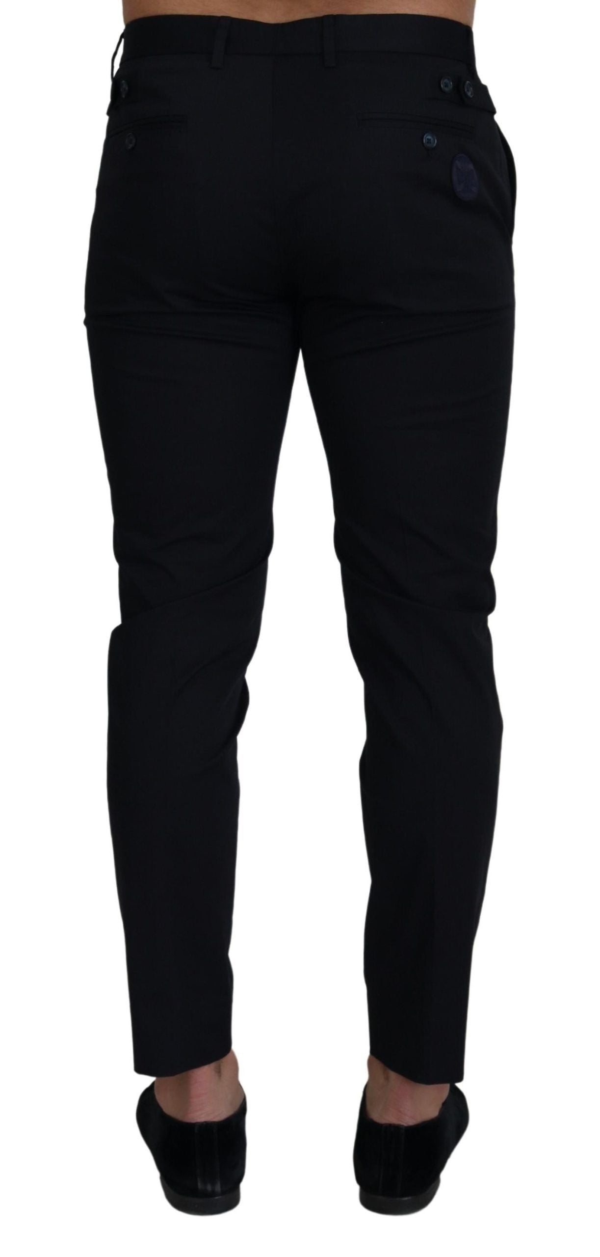 Pair of black pants on a mannequin