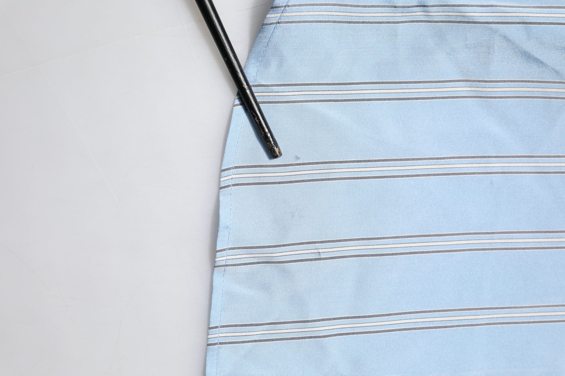 A blue striped dress shirt by Dolce & Gabbana