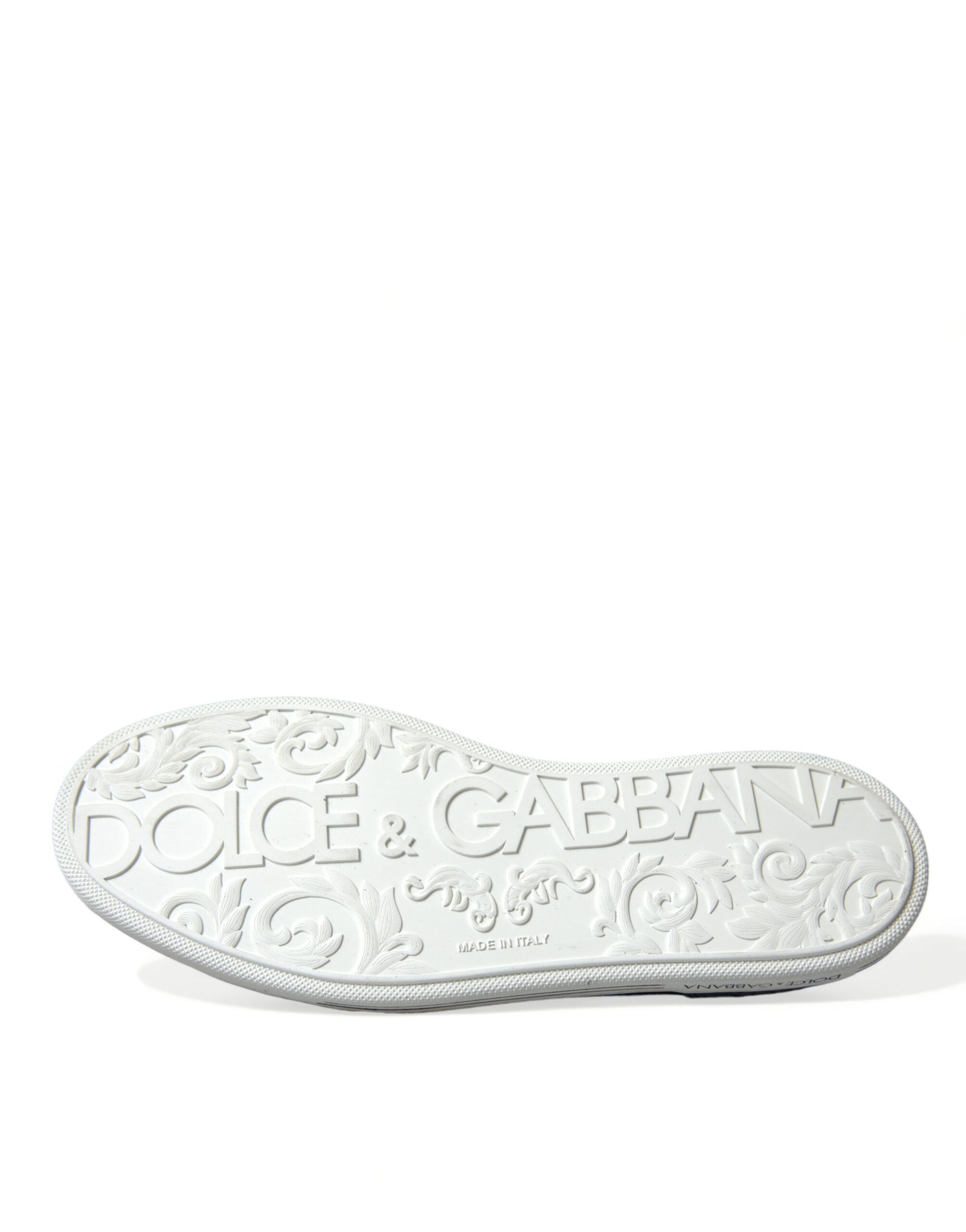 Silver sandal with embossed logo