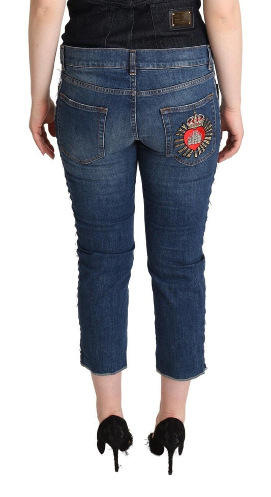Pair of blue jeans on a mannequin