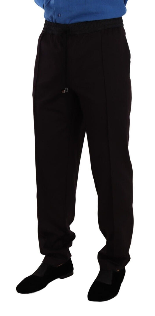 Man wearing black pants and shoes