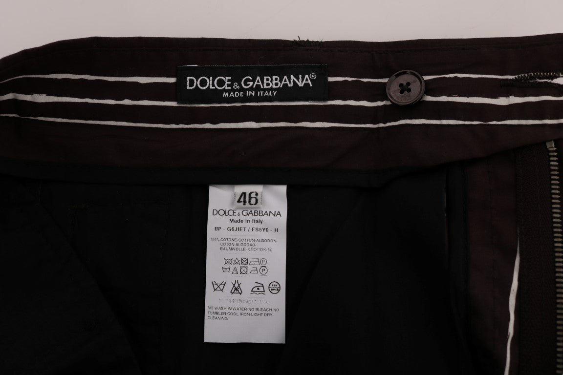 Black pants with white stripe on side