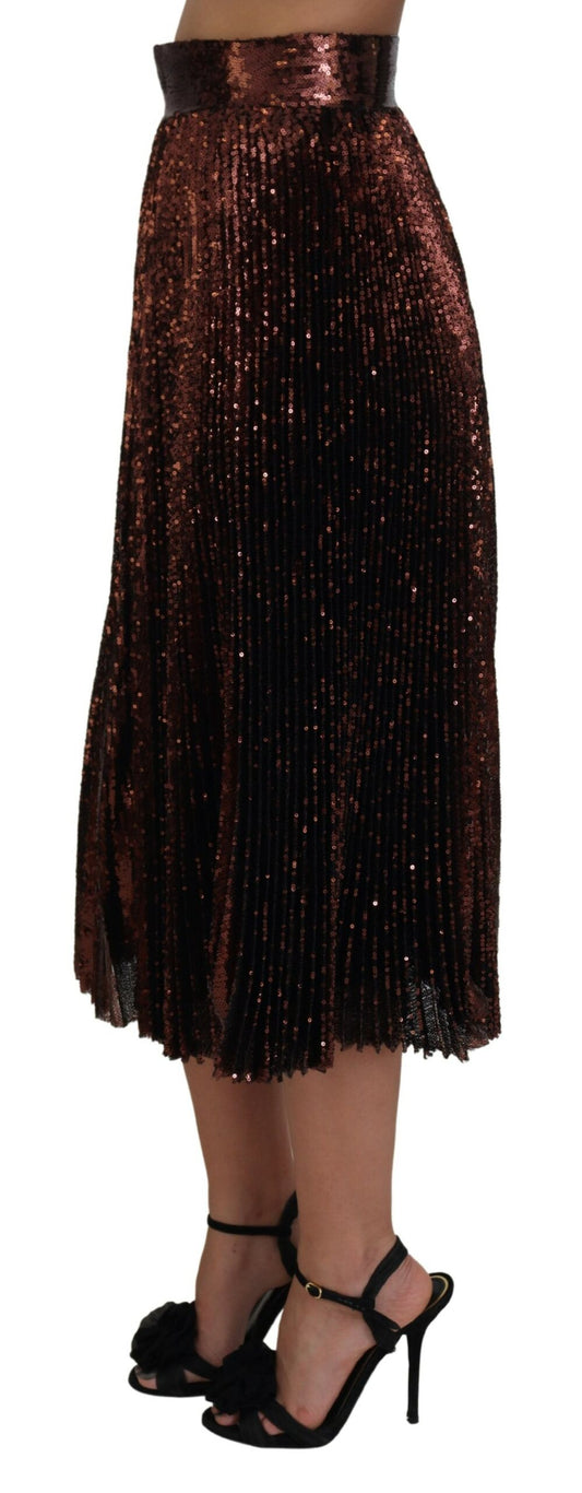 Long sequined flapper dress with fringe details