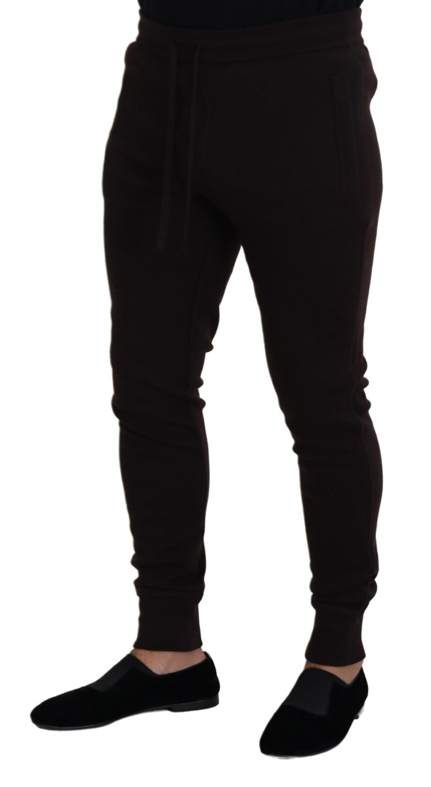 Pair of black leggings on a mannequin